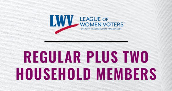Regular Membership Plus Two Household Members